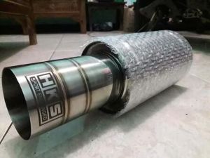 KNALPOT MOBIL TERLARIS HKS TITAN FULL STENLIS SUARA BASS GAHAR UNTUK SEMUA JENIS MOBIL full stainless