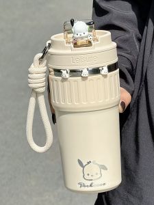 Xile ถ้วยกาแฟอุ่นแบบลำลองสำหรับคู่รักความจุขนาดใหญ่ 2025 ใหม่ ถ้วยน้ำสำหรับรถยนต์ ถ้วยน้ำสำหรับคู่รัก