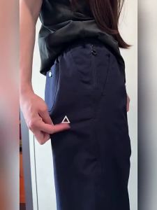 Quần Nam Kaki Ba Chống Mềm Vỏ Mềm Quần Leo Núi Ngoài Trời Chống Gió Chống Thấm Nước Phong Cách Mỹ Quần Siêu Côn Ống Đứng Thương Hiệu Thời Trang