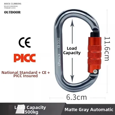 ASOL | Quickdraw Auto-locking Safety Hook For Climbing