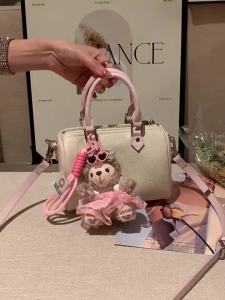 MY&FSNH | Lichee Texture Crossbody Pillow Bag Lightweight