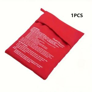 Red Microwave Oven Baked Bags Potatoes Corn Sweet Potato Heating Tools Reusable Microwave Oven Potato Cooking Bags Kitchen Tools