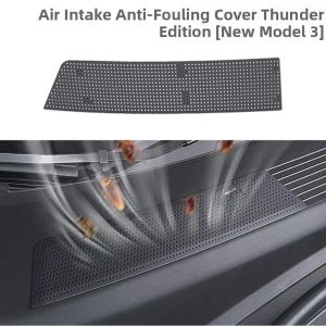 Tesla Model 3Y/YL Air Conditioning Intake Grille Protection Net Filter Core Anti-Insect Decorative Part PVC Material 15cm Width