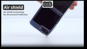 IXB Sam Z Fold 7 / Z fold 6/5 /4 /3 / Z Flip 7 / Z Flip 6 / 5 / 4 transparent clear hard airbag bumper phone protective case
