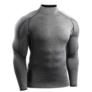 GJSPORTPRO | Moisture-wicking Stretch Long Sleeve Compression Shirt Men
