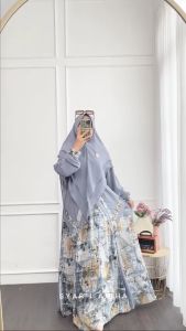 Zahira1808 Aisha 1 Terbaru Bahan Ceruty Baby Doll Lapis Furing Gamis Murah Trendi Baju Syari Muslim Wanita Ibu Busui Terlaris Gamis Pesta Best Seller