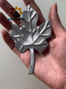 LÁ NHO hoa tôn sắt dập hoa sắt trang trí phụ kiện mỹ thuật