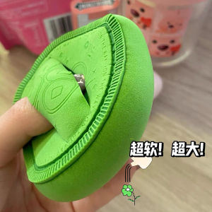 OTW Fart Peach Powder Puff Cushion Liquid Foundation Special Smear-Proof Makeup Makeup Handy Gadget Wet and Dry Cotton Candy Cosmetic Egg