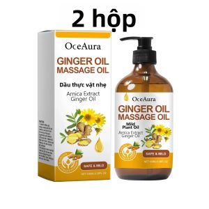 Dầu Gừng Tinh Chất Massage Thư Giãn Cơ Thể Giảm Mệt Mỏi Cơ Bắp Dưỡng Ẩm Chăm Sóc Da Khô Khô Ráp 100ml Dành Cho Nữ