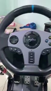 Racing Wheel Stand Height Adjustable & Foldable Steering Wheel Stand Compatible With Logitech G25G27G29G920 Gaming Cockpit