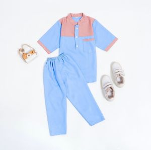 KOKO KURTA ANAK USIA 1-10 TAHUN VARIASI DADA POLOS