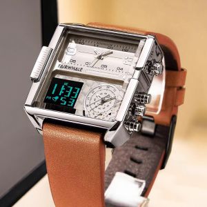 Mark Fairwhale | Men Square Mechanical Watch