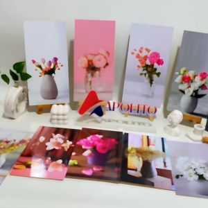 HIASAN DINDING BUNGA WALL DECOR HIASAN DINDING KAMAR (15X30 CM) PAJANGAN RUANGAN POSTER KAYU GAMBAR BUNGA - Premium, Cetak Berkualitas Tinggi, Tahan Air, Mudah Dipasang (Grosir)