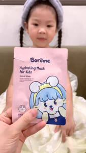 Mặt nạ dưỡng ẩm da cho bé Borome chiết xuất từ rau má làm mềm mịn da dung tích 20ml