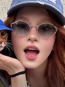 Chuming | Kính Mát Chống Tia cực tím Khung Titanium Cổ Điển