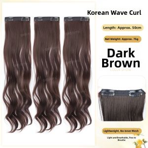 QIAOYIDUO | Poufy Natural Wave Womens Hair Piece 3 Sections