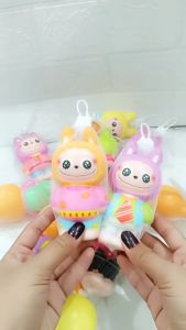 Viral Mainan Squishy Pencet Slowmo Labubu LED Lucu Mainan Pencet Penghilang Stress