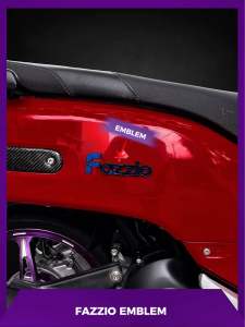 Fazzio Emblem – Premium look | 2pcs Set + Sticker | Clean Plug & Play