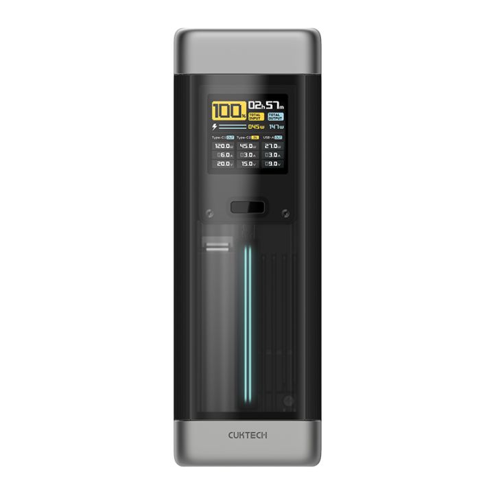CUKTECH 20 Power Bank 25000mAh 210W MAX 3 Ports 2 Type C /  1 USB A