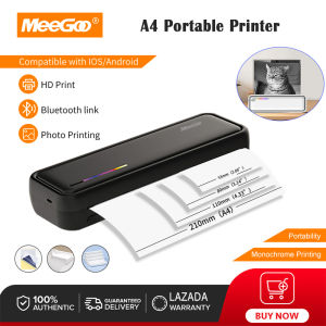 MeeGoo X9 A4 Portable Printer Paper A4 Thermal Roll Paper Can Print 17-18 Sheets Of Paper