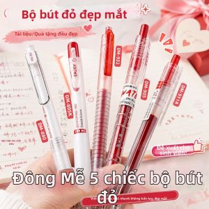 YUGUANG | Bộ Bút Gel Nắp Bấm Chống Thấm Nhanh Cho Viết Thi