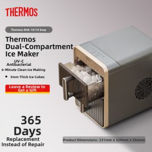 Thermos | Mini Automatic Solid Ice Maker for Home and Office