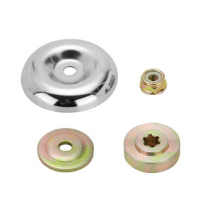XCAN 4pcs Brushcutter Working Head Replacement Parts Maintenance Washer Kit Nuts For Grass Trimmer Head Cutter Tool
