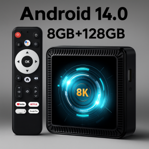 Android 14.0 TV Box Allwinner H618 4K 1080P  2.4G 5G Wifi6 BT5.0 8K Global Set Top Box Media Player Support Netflix IPTV Decoder