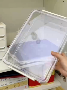 Stackable Large Capacity Storage Box A4 Paper Books Documents Stationery Organizer Box