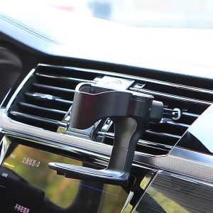 Giá đỡ cốc nước ô tô giá để cốc ly nước trên xe hơi gắn khe cửa gió điều hòa tiện lợi cho di chuyển
