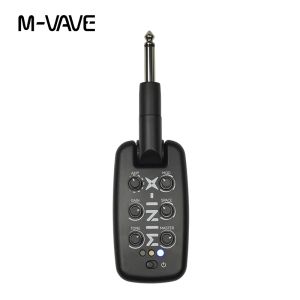 M-VAVE | M-VAVE MINI-X Guitar Headphone Amplifier Bass Effect Amp Portable Rechargeable Built-in 9 Different Amplifier Tones Guitar Parts