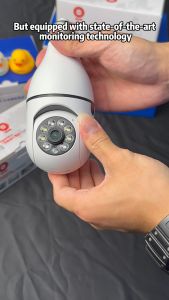 ซื้อ 1 แถม 1 ฟรี🔥 V380 Pro กล้องวงจรปิดกล้องหลอดไฟไร้สายดูมือถือ กล้องวงจรปิด 360 องศาHD  กลางแจ้ง กันน้ำ Wifi กล้องอินฟราเรด 1080P HD กล้องวงจรปิด wif