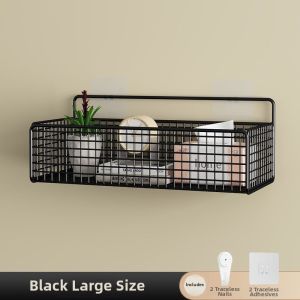 TAOXIAOHE | Storage Organizer For Dormitory Hanging Shelf Basket