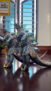 Đồ chơi mô hình khủng long Godzilla chất liệu nhựa mềm nhồi bông cao cấp có âm thanh cỡ lớn