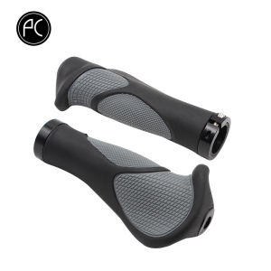 Pcycling Ergonomic kẹp xe đạp tay lái TPR cao su vỏ bọc vỏ bọc giai điệu không trượt MTB đi xe đạp gác tay làm móng chống sốc thanh kết thúc