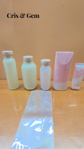 200pcs Shrink Wrap Plastic Packaging /Shrinkable Plastic Sealer Tape for Toner Bottle Container