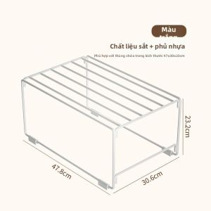 DIHUANTUO | Hộp Lưu Trữ Quần Áo Khung Thép Hỗ Trợ Cao