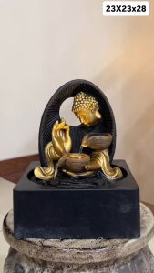 Thác nước phong thủy mini để bàn ( 23x23x28cm) ( mã 1259082GL)