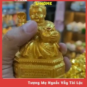 Tượng trang trí để bàn Mea vẫy tay kích thước 11cm