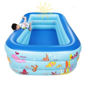 Bể Bơi Thành Cao Cho Bé 3 Tầng Bể Phao Bơi Trẻ Em Bể Bơi Phao Bơm Hơi Tại Nhà