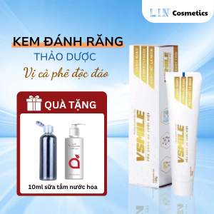 Kem đánh răng Vsmile hương vị độc đáo cà phê bảo vệ răng miệng khỏi các triệu chứng răng miệng 150g/ tuýp