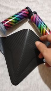 PROMO HANDGRIP SEPEDA BMX PELANGI + VISOR SEPEDA BMX