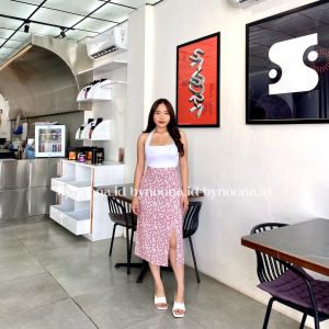 Yoja Midi Skirt / Rok Belah Samping / Rok Pendek Wanita