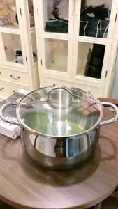 BOSSD 242630cm nồi inox size to nồi luộc gà nồi inox Nồi inoxsize đại nồi canh to nồi BOSSD