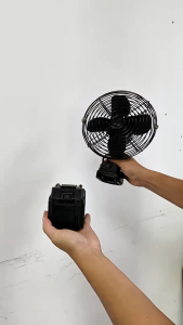 🔥 TANZU Tangguh Kipas angin 8 inci kompatibel dengan baterai MT-21V Makita-18V dengan 2 kecepatan yang dapat diatur.