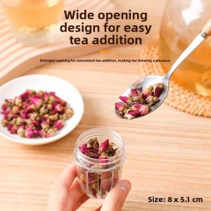 Flower Tea Ball Tea Filter Home Use Tea Brewing Insulated Cup Tea Water Separation Filter Tea Leak Tea Warehouse Tea Ball