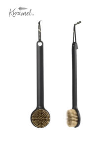 Krramel Bath Brush Soft Hair Painless Bath Towel Body Brush Rubbing Gadget Back Bath Towel Bath Brush Back