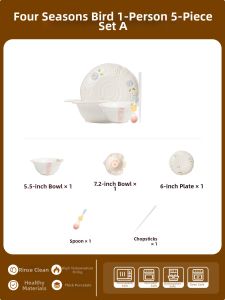 WUXIN | Beautiful Home New Dinnerware Set