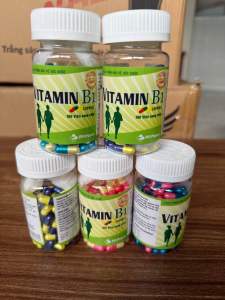 Vitamin b1 lọ 100 viên nhiều màu hỗ trợ ăn ngon ngủ ngon cơ thể suy nhược