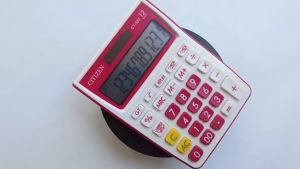 Kalkulator Polos Warna Pink Hijau Pupus Sekolah Pabrik Kantor 12 Digit Ukuran 14 x 10cm Citizen CT 520